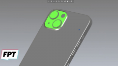 外媒曝iPhone 13 CAD渲染图：更厚的机身+对角后置摄